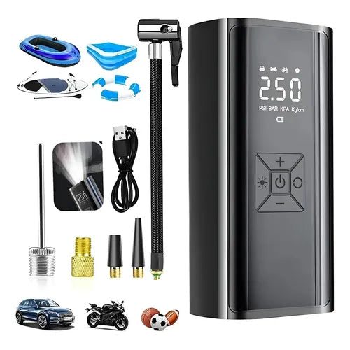 COMPRESOR DE AIRE CON WIRELESS DIGITAL EG-216