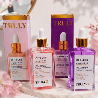 KIT TRULY SUPER TRULYS. FORMULA ACLARANTE + HIDRATANTE (ROSADO Y MORADO)