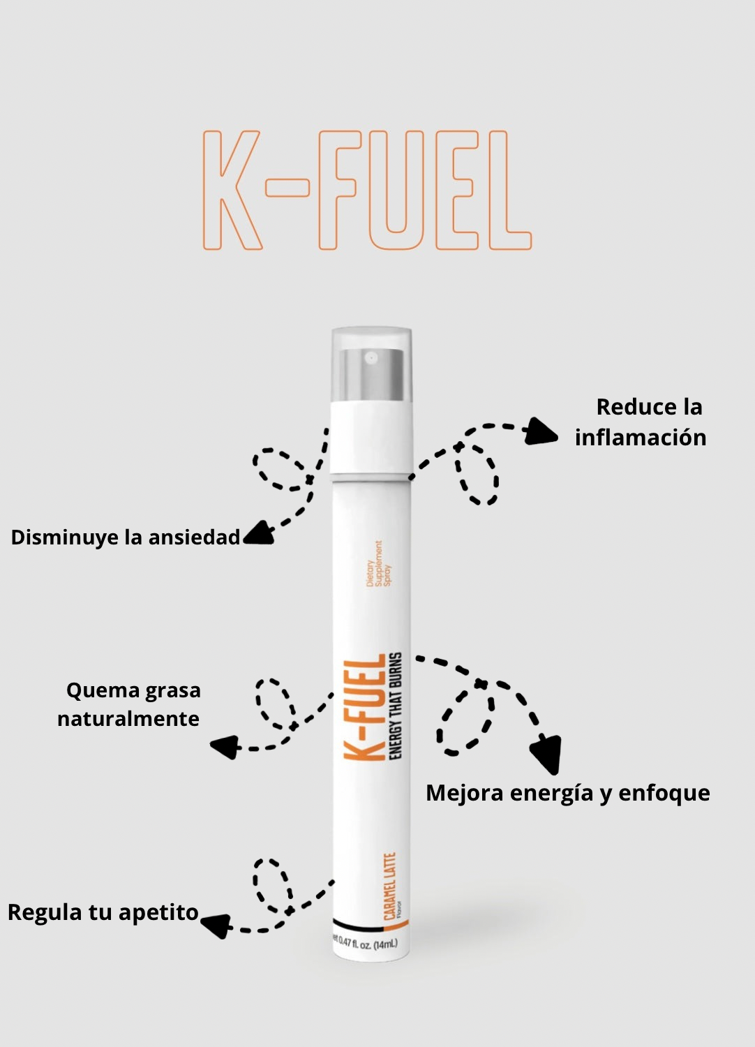 SPRAY K- FUEL PARA BAJAR DE PESO