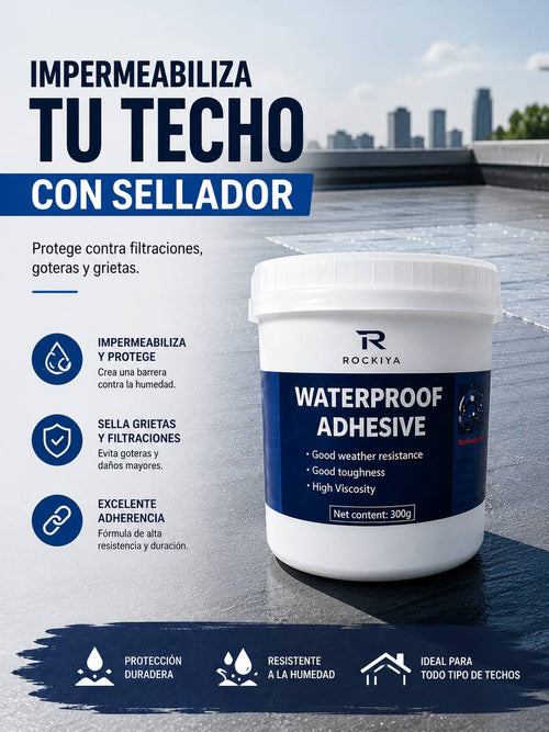 IMPERMEABILIZANTE SELLADOR DE FILTRACIONES DE 300 GRAMOS
