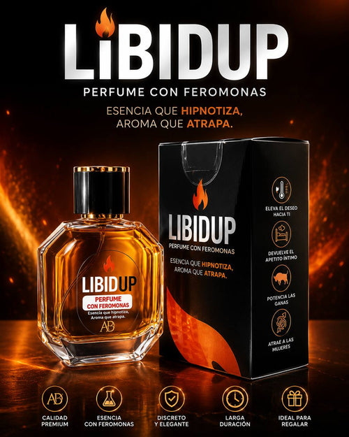 Perfume con Feromonas Libidud ( HOMBRES)