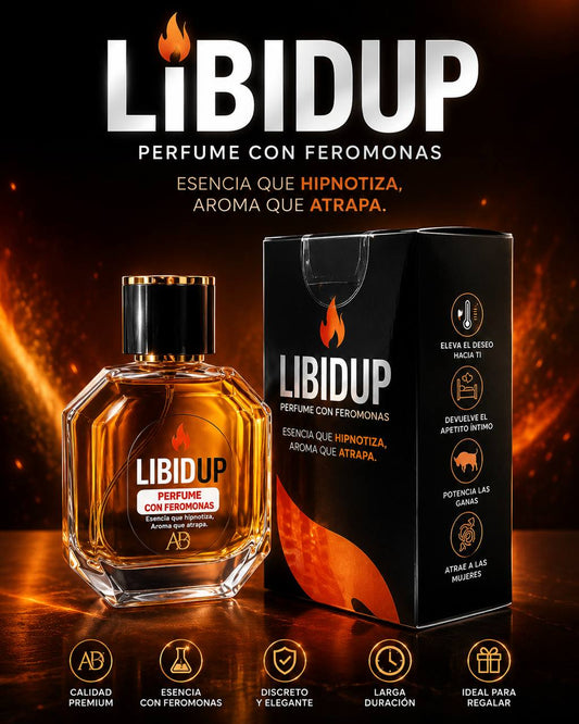 Perfume con Feromonas Libidud ( HOMBRES)